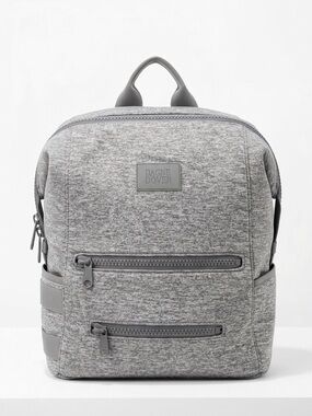 Dagne Dover Heather Grey Medium Indi Backpack Diaper Bag Neoprene